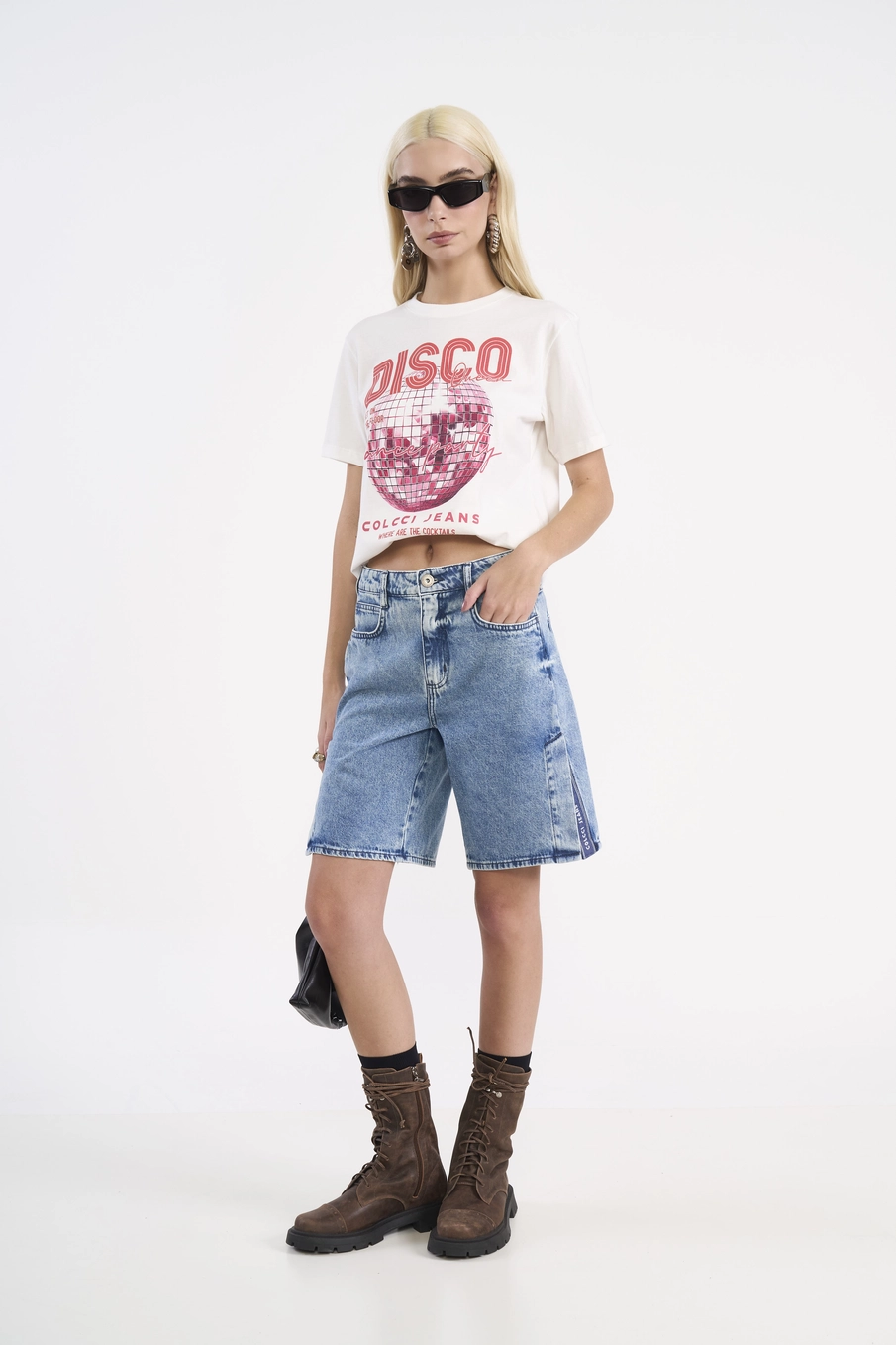 Camiseta Reta Disco Off Shell