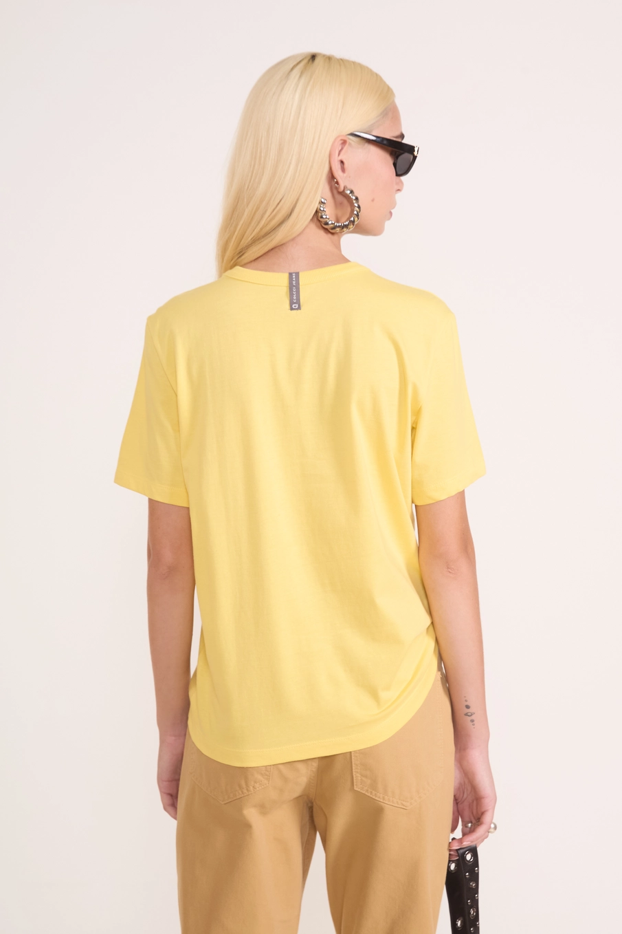 Camiseta De Algodão 1986 Original Amarelo