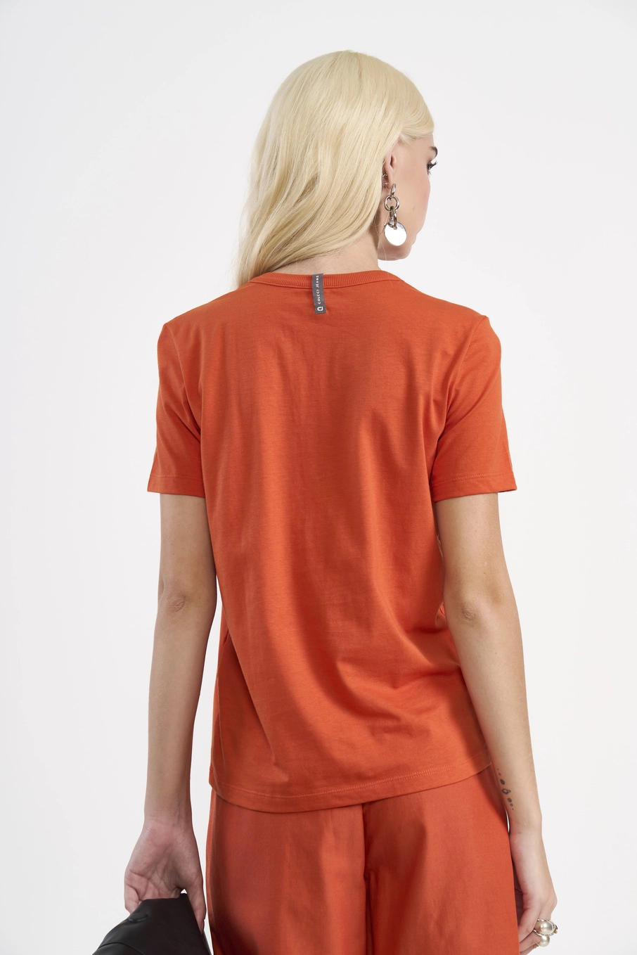 Camiseta Classic Logo Laranja