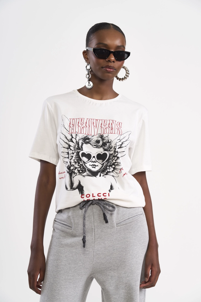 Camiseta Estampada Heavens