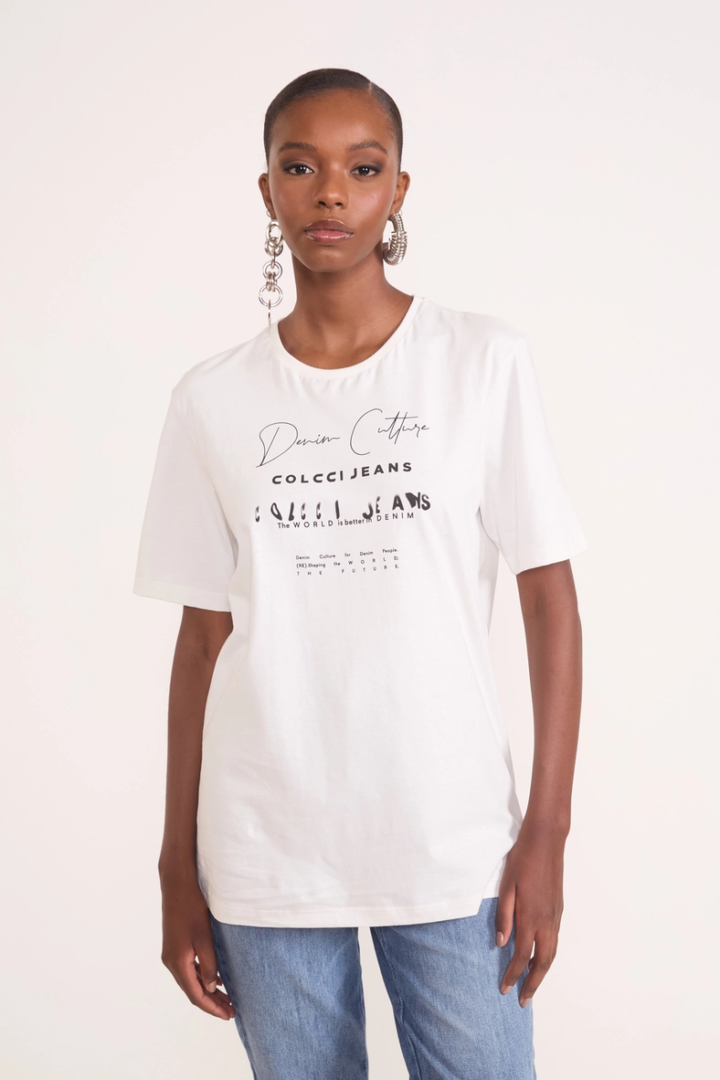 Camiseta Logomania Denim Culture