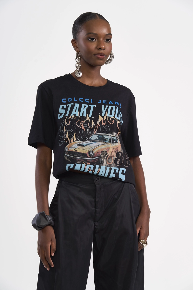 Camiseta Estampada Start Your Run