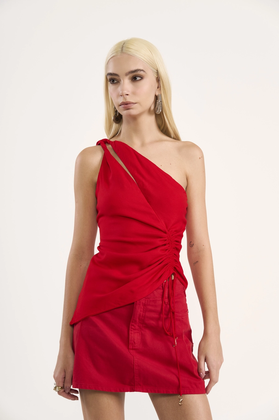 Blusa Colcci Jeans Vermelho