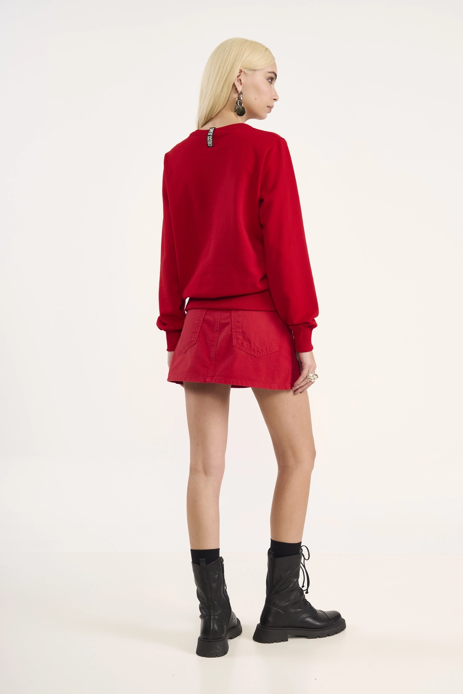 Blusão Moletom Básico Vermelho