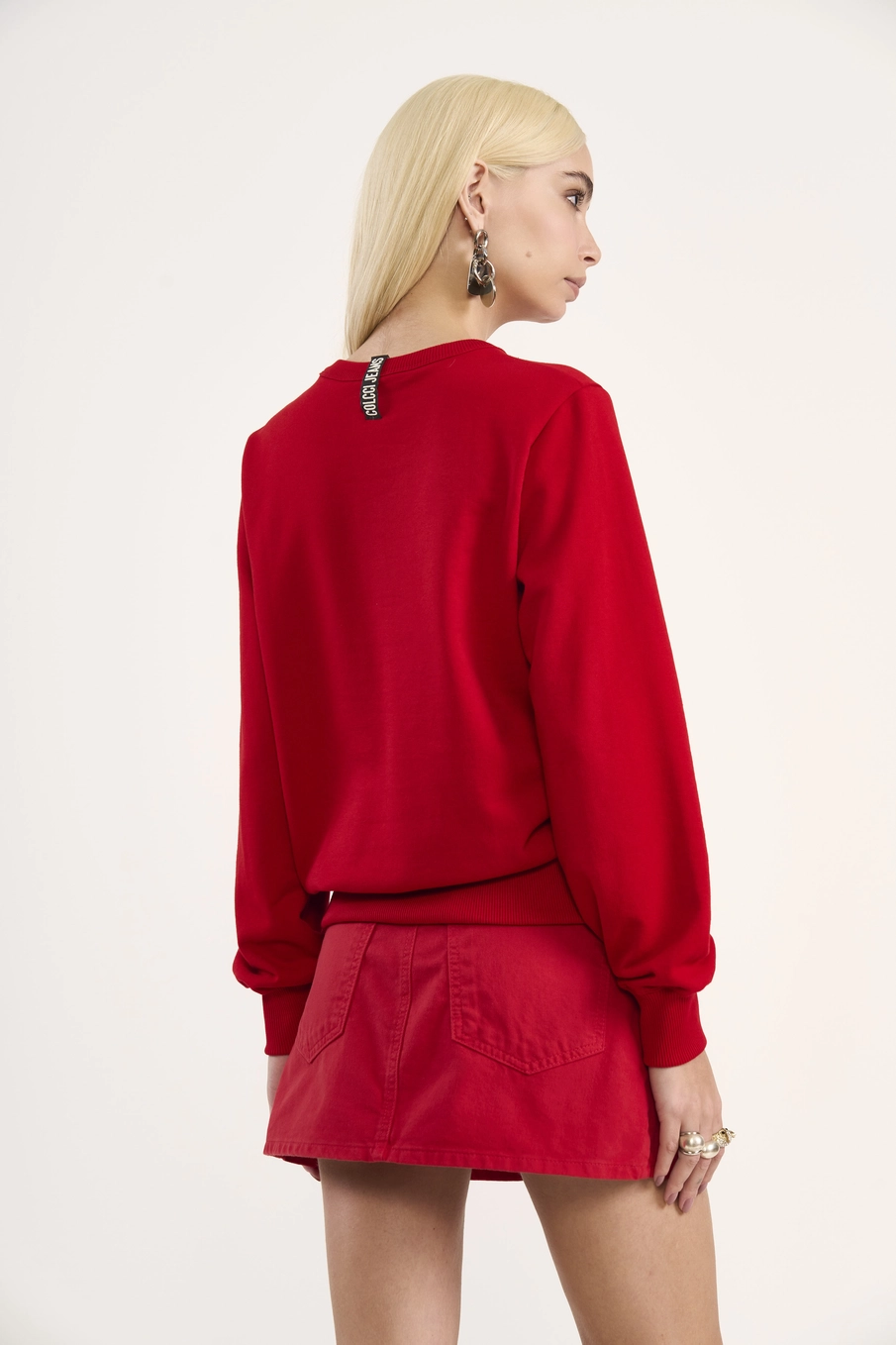 Blusão Moletom Básico Vermelho