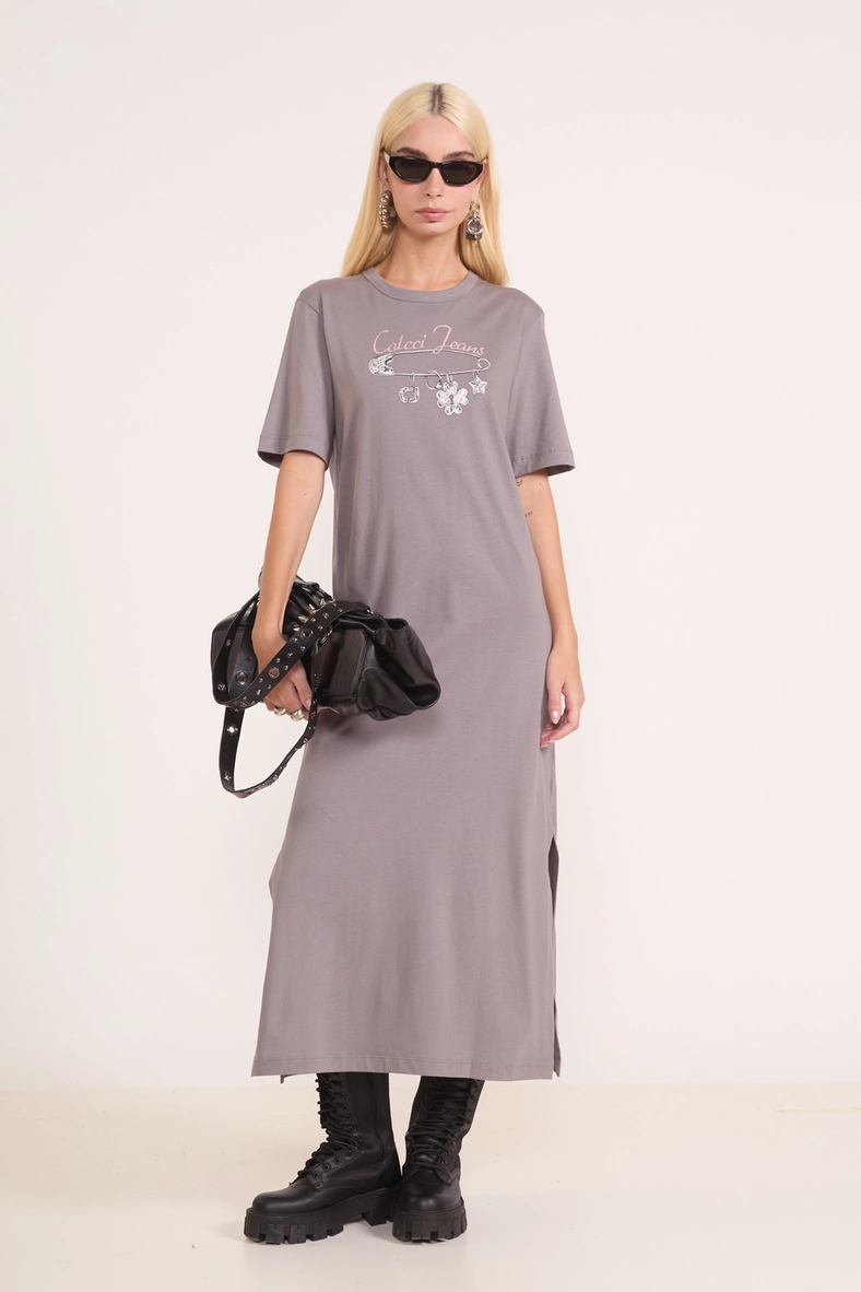 Vestido T-shirt Midi