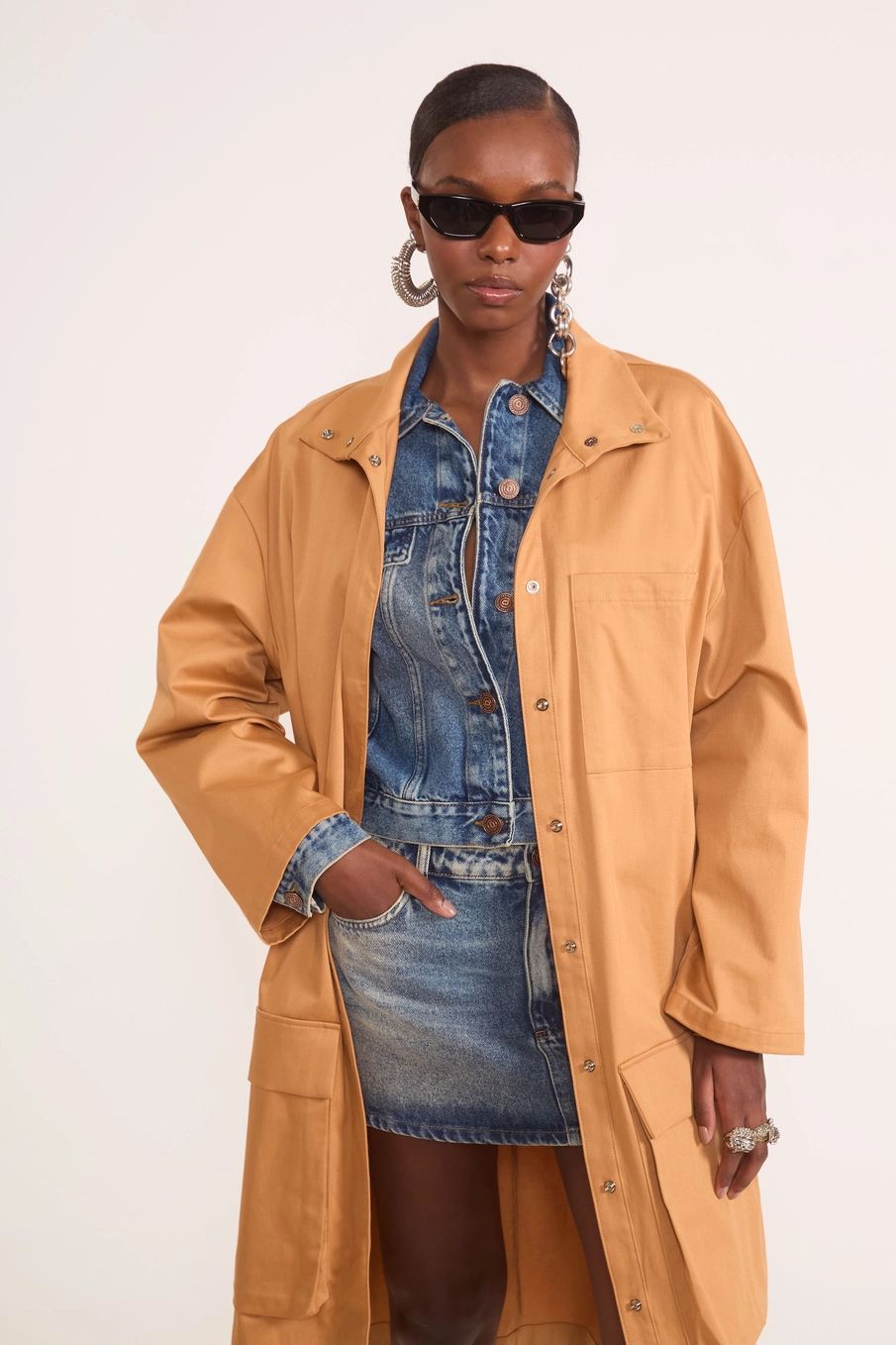 Casaco Colcci Jeans Bege