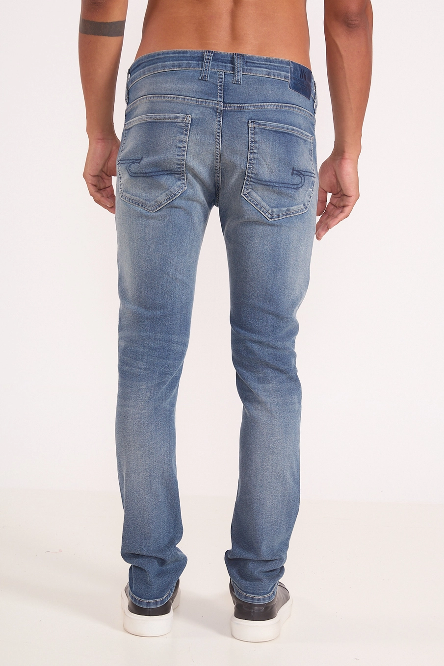 Calça Jeans Skinny Masculina Índigo