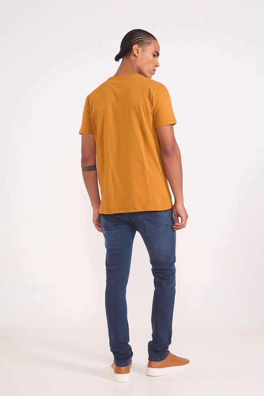 Calça Jeans Skinny Masculina Índigo