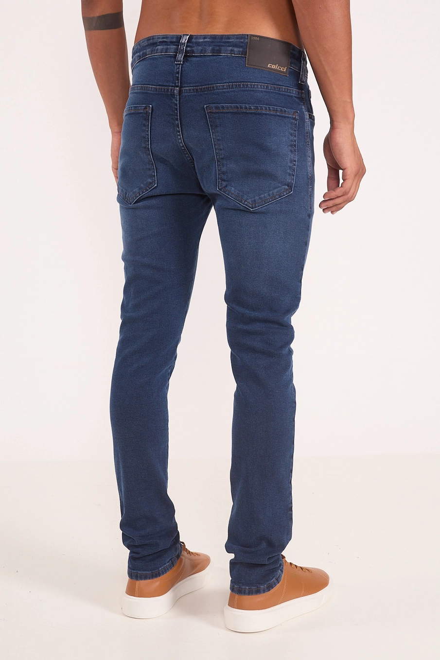 Calça Jeans Skinny Masculina Índigo