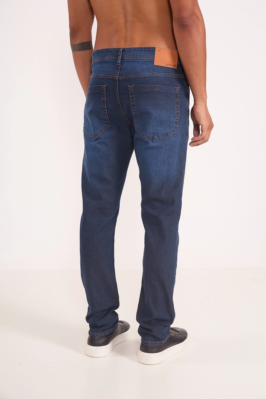 Calça Jeans Masculina Denim Classic Índigo