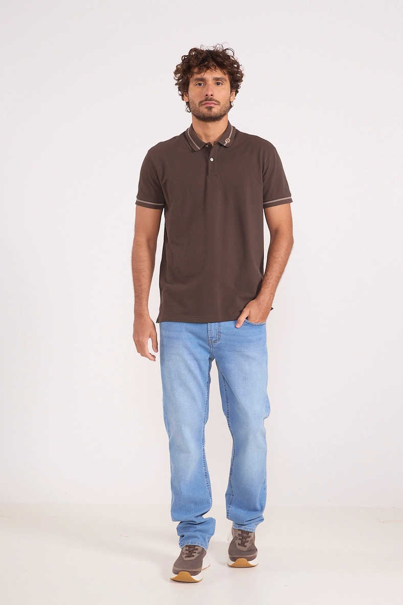 Calça Jeans Masculina Slim Classic Light