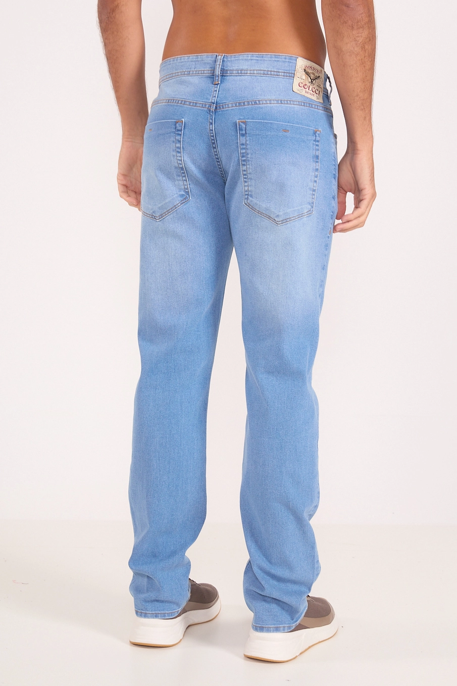 Calça Jeans Masculina Slim Classic Light Índigo
