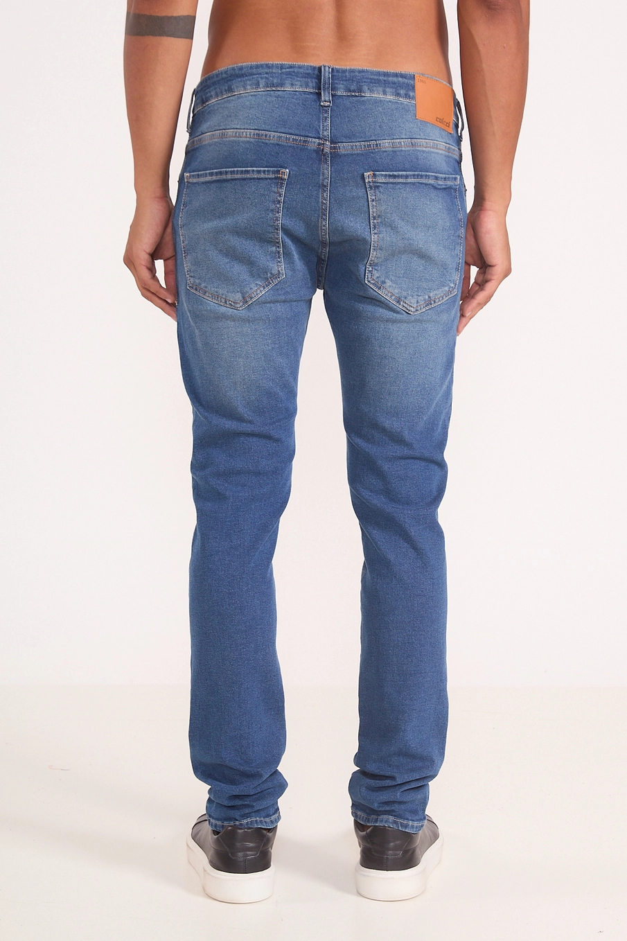 Calça Jeans Skinny Masculina Índigo