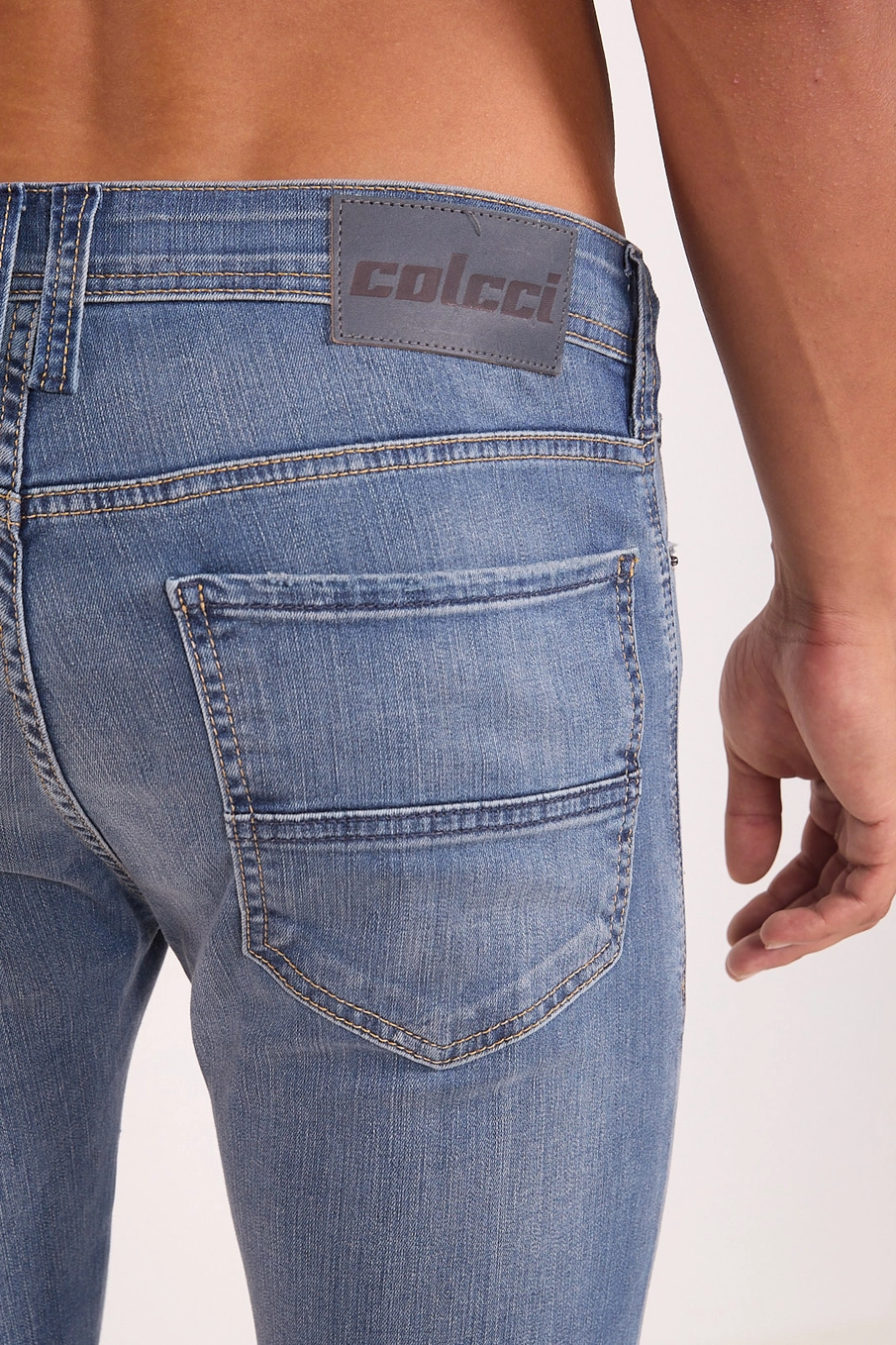 Calça Jeans Skinny Masculina Índigo