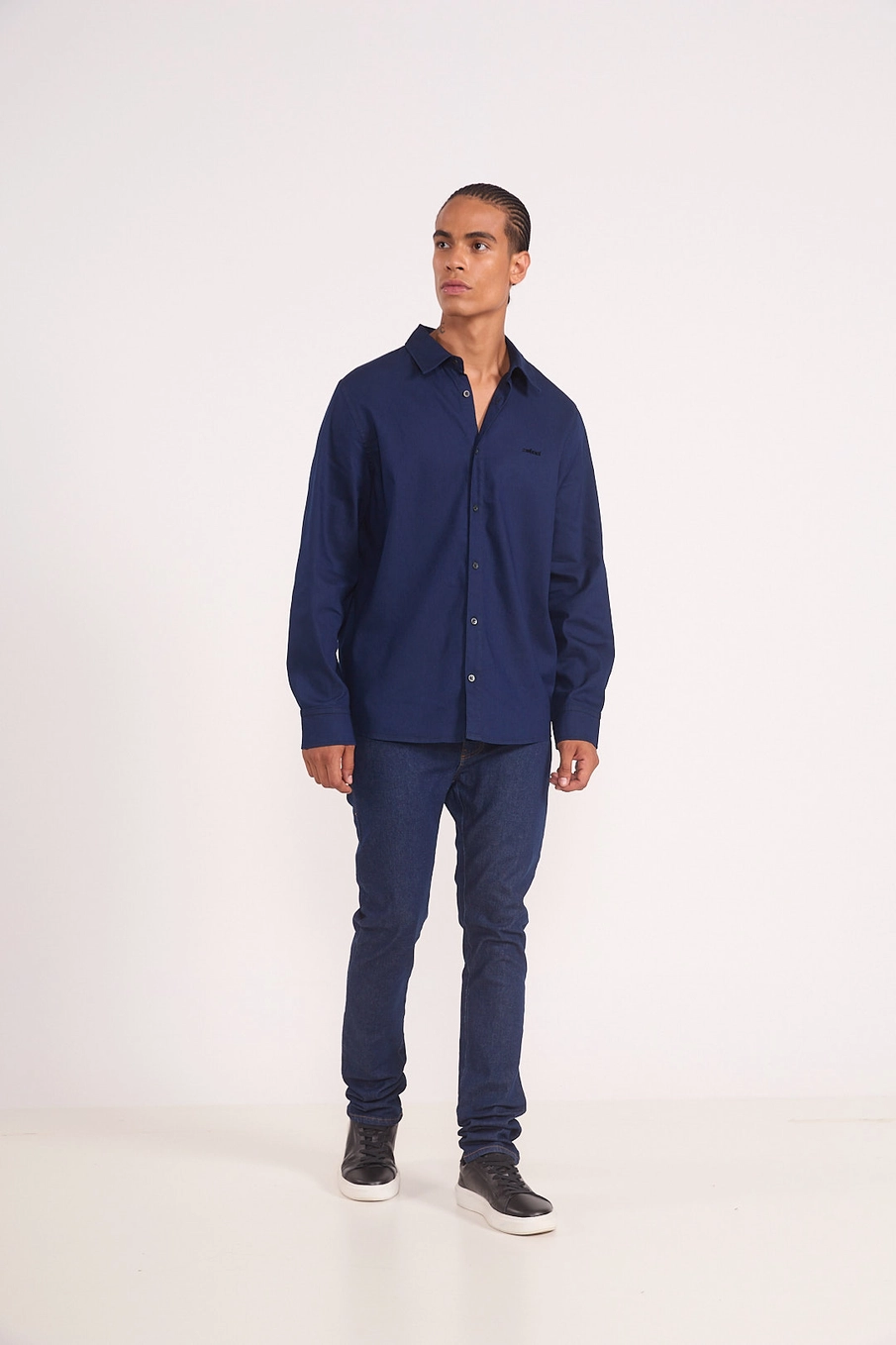 Calça Masculina Jeans Skinny Índigo