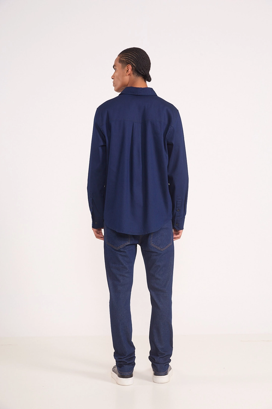Calça Masculina Jeans Skinny Índigo