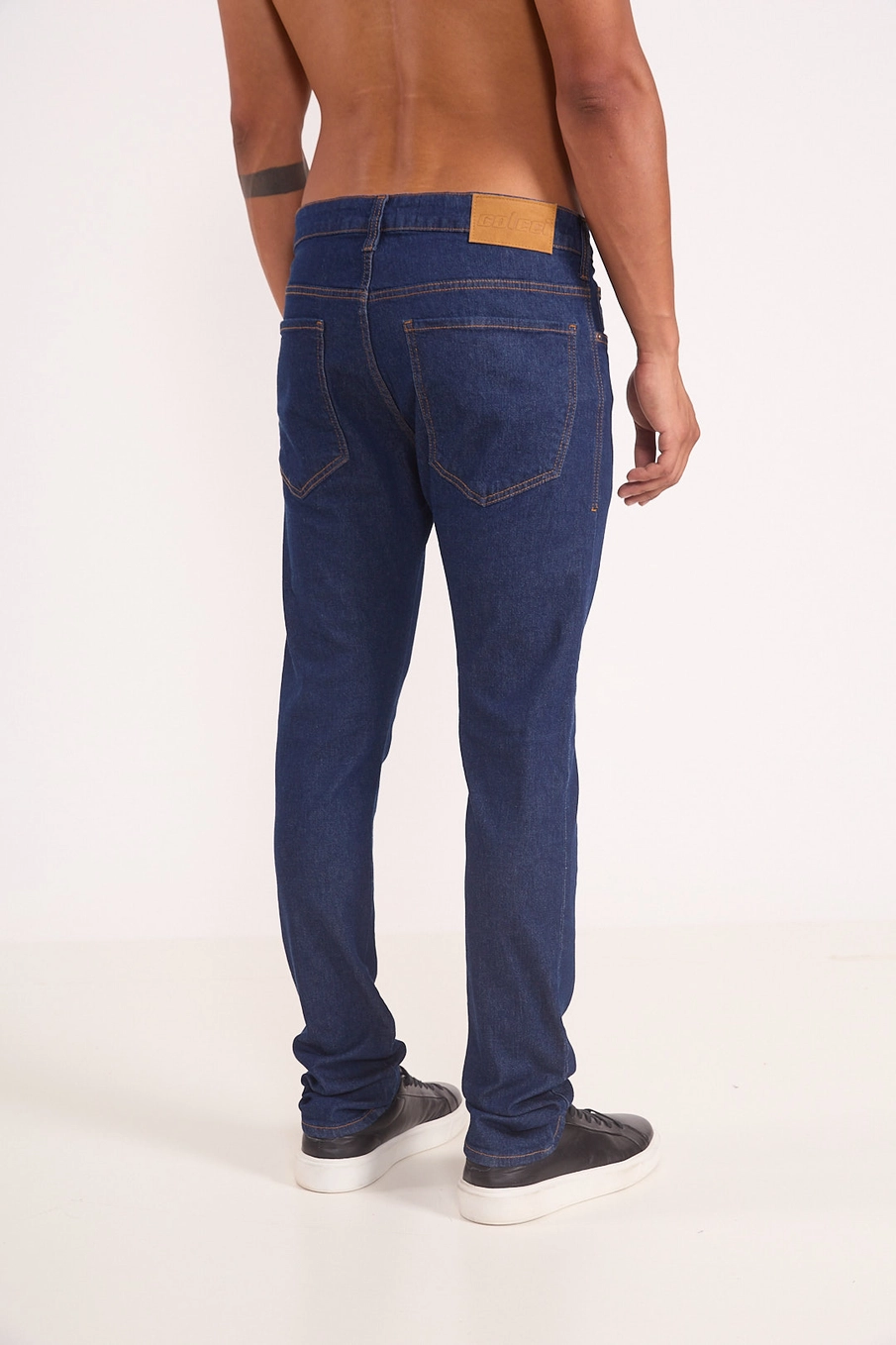 Calça Masculina Jeans Skinny Índigo