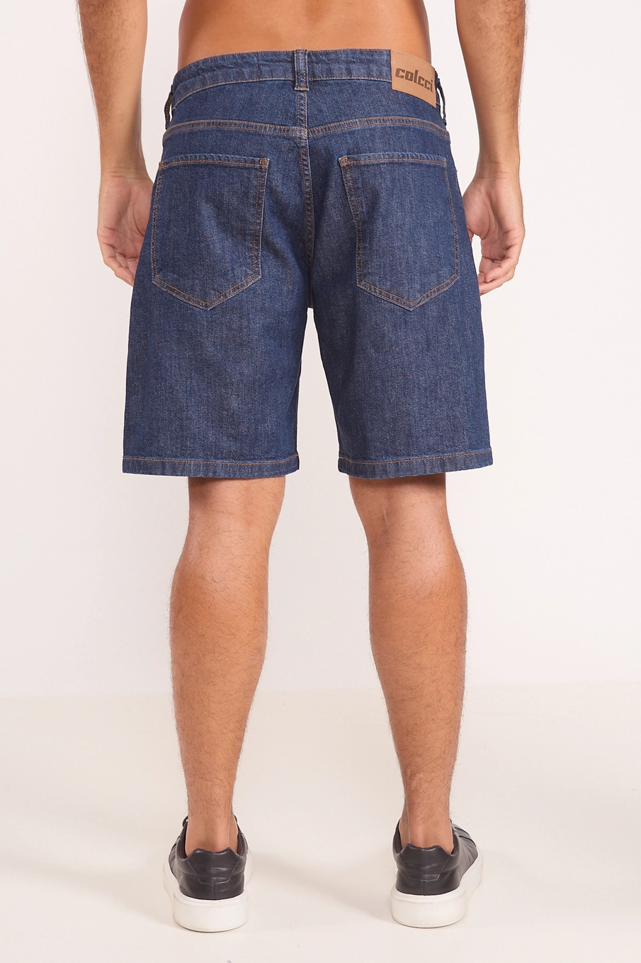 Bermuda Masculina Denim Urban Loft Índigo