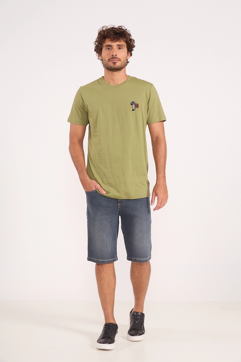 Bermuda Jeans Masculina