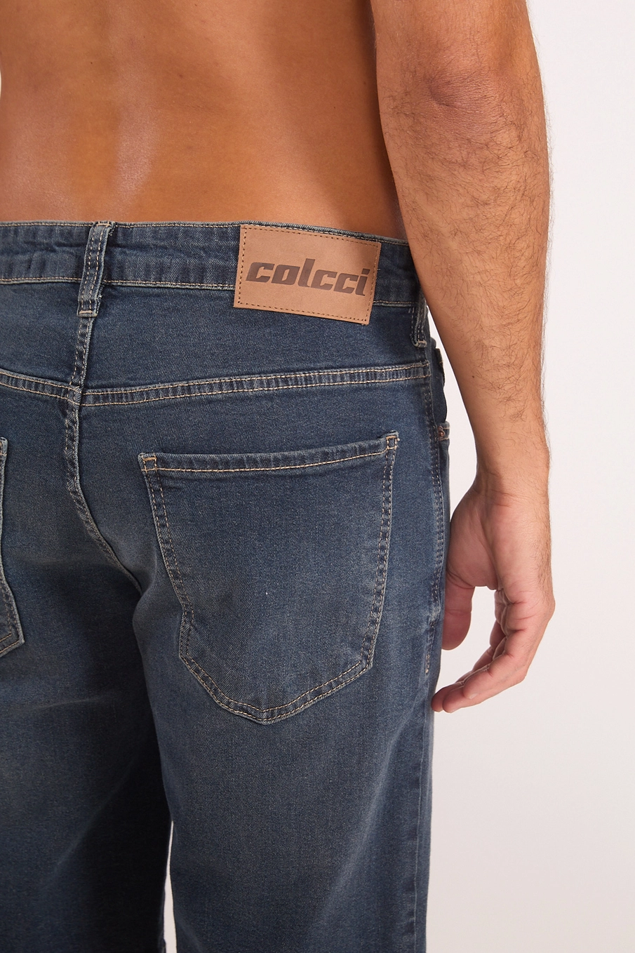 Bermuda Jeans Masculina Índigo