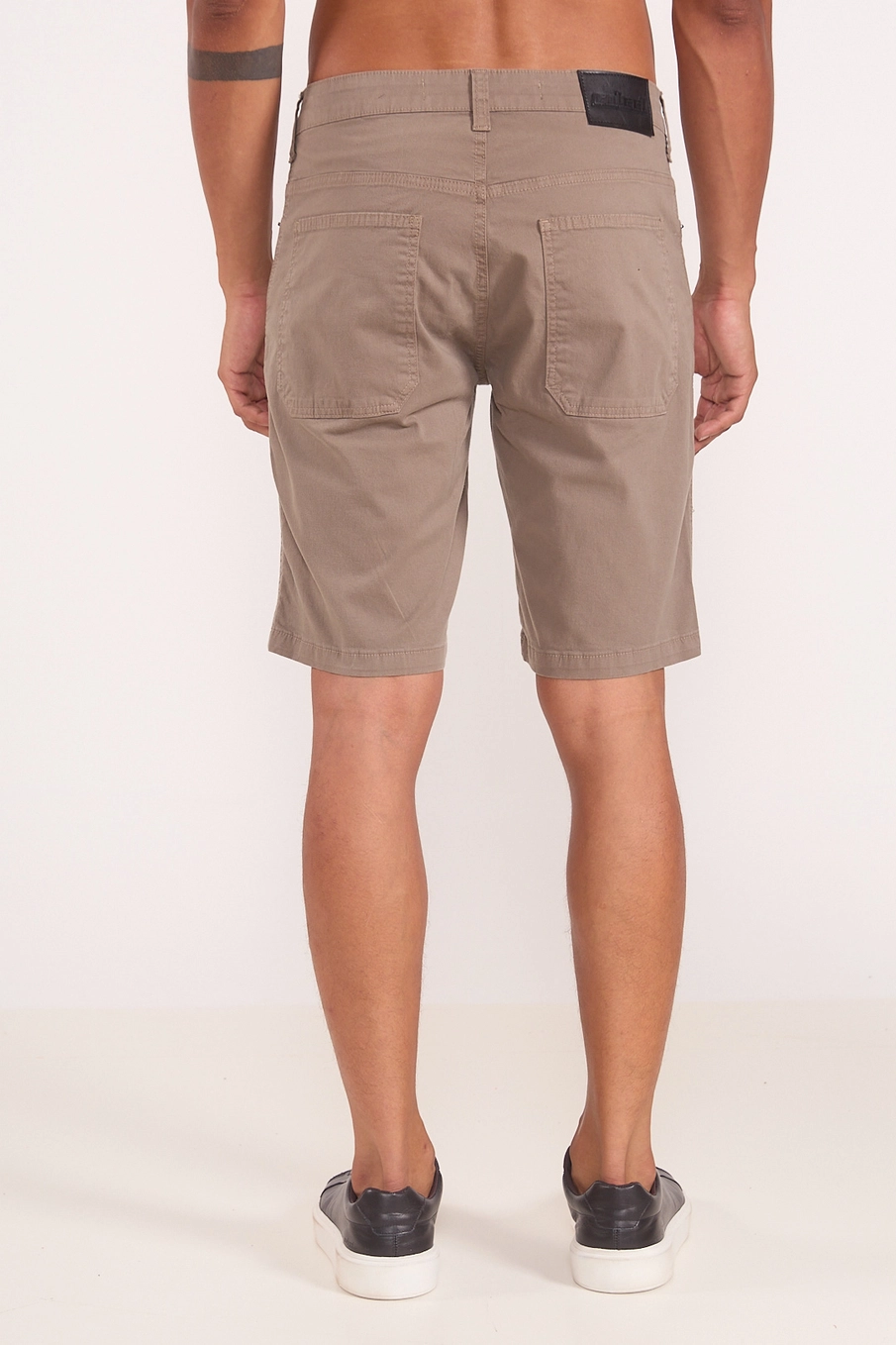 Bermuda Sarja Masculina Bege