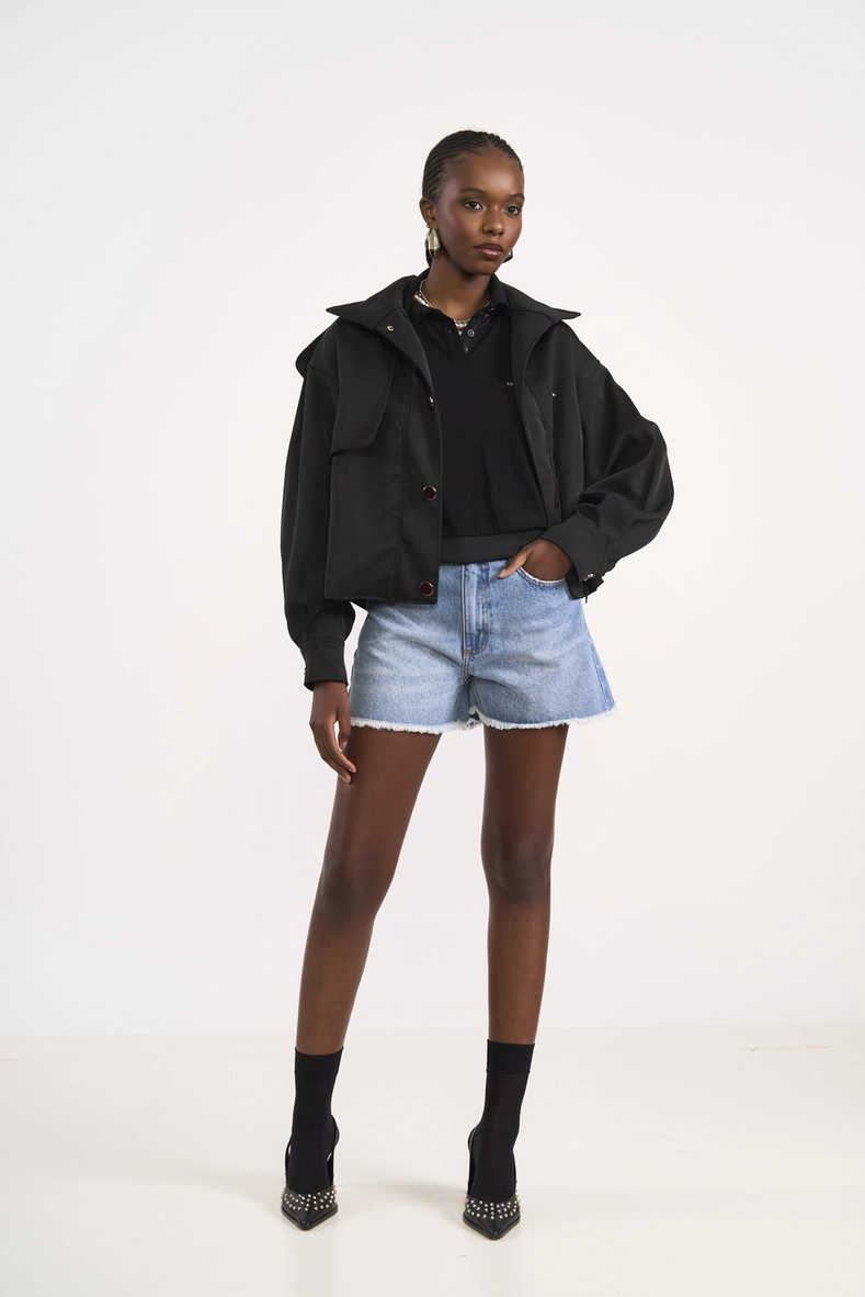 Short Jeans Barra Desfiada