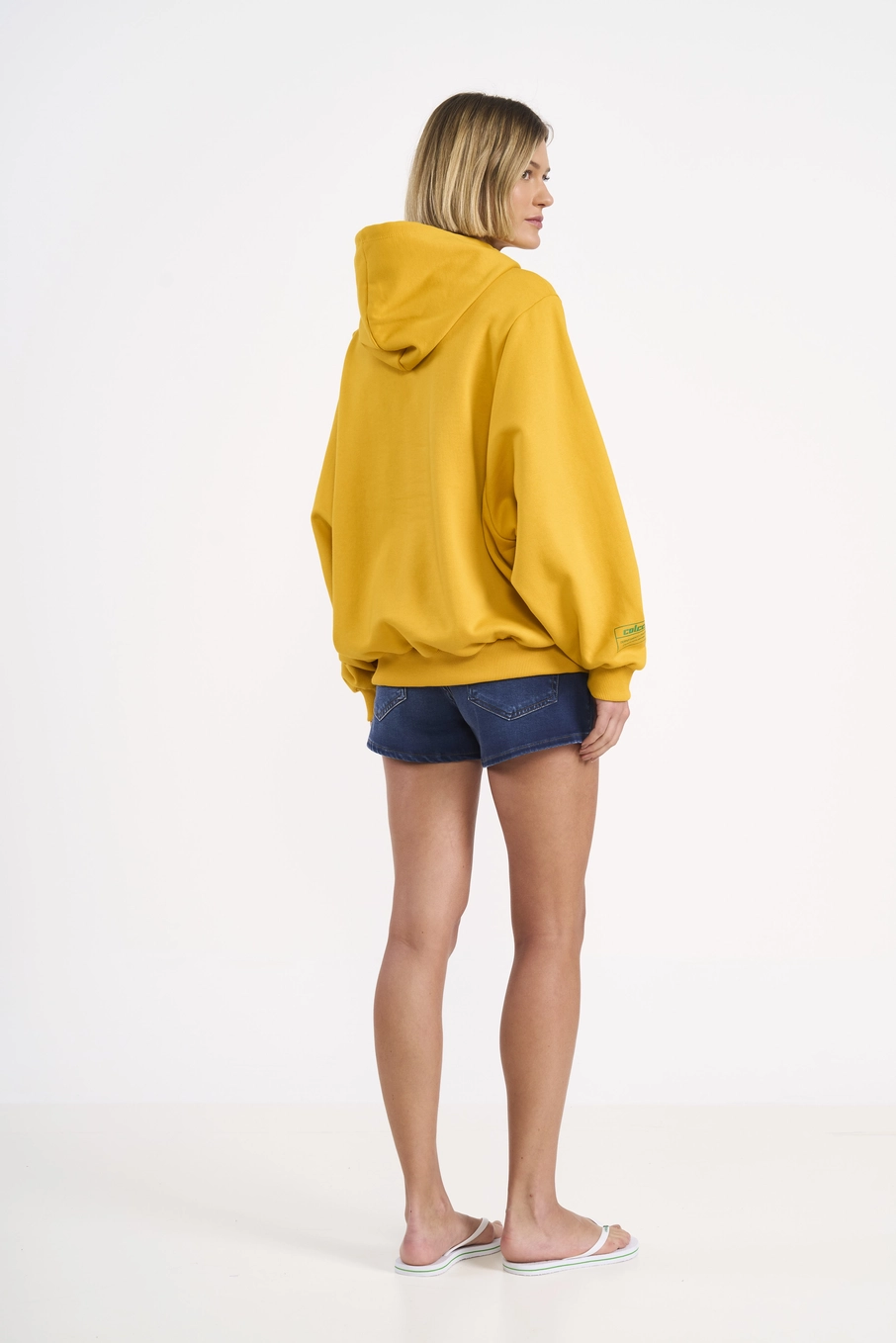 Short Jeans Nostalgic Cintura Alta Índigo