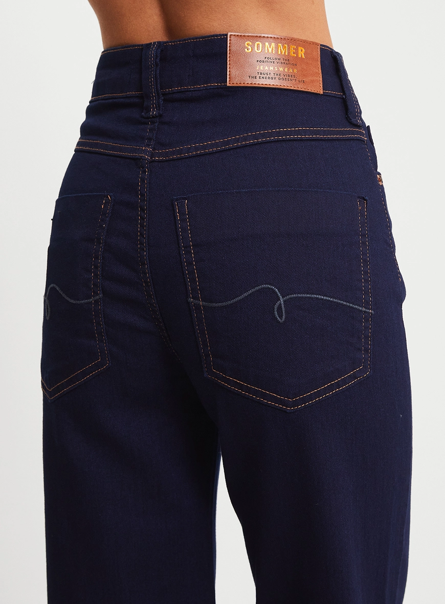 Calça Jeans Feminina Flare Índigo 4