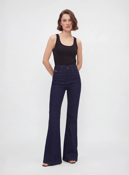 Calça Jeans Feminina Flare
