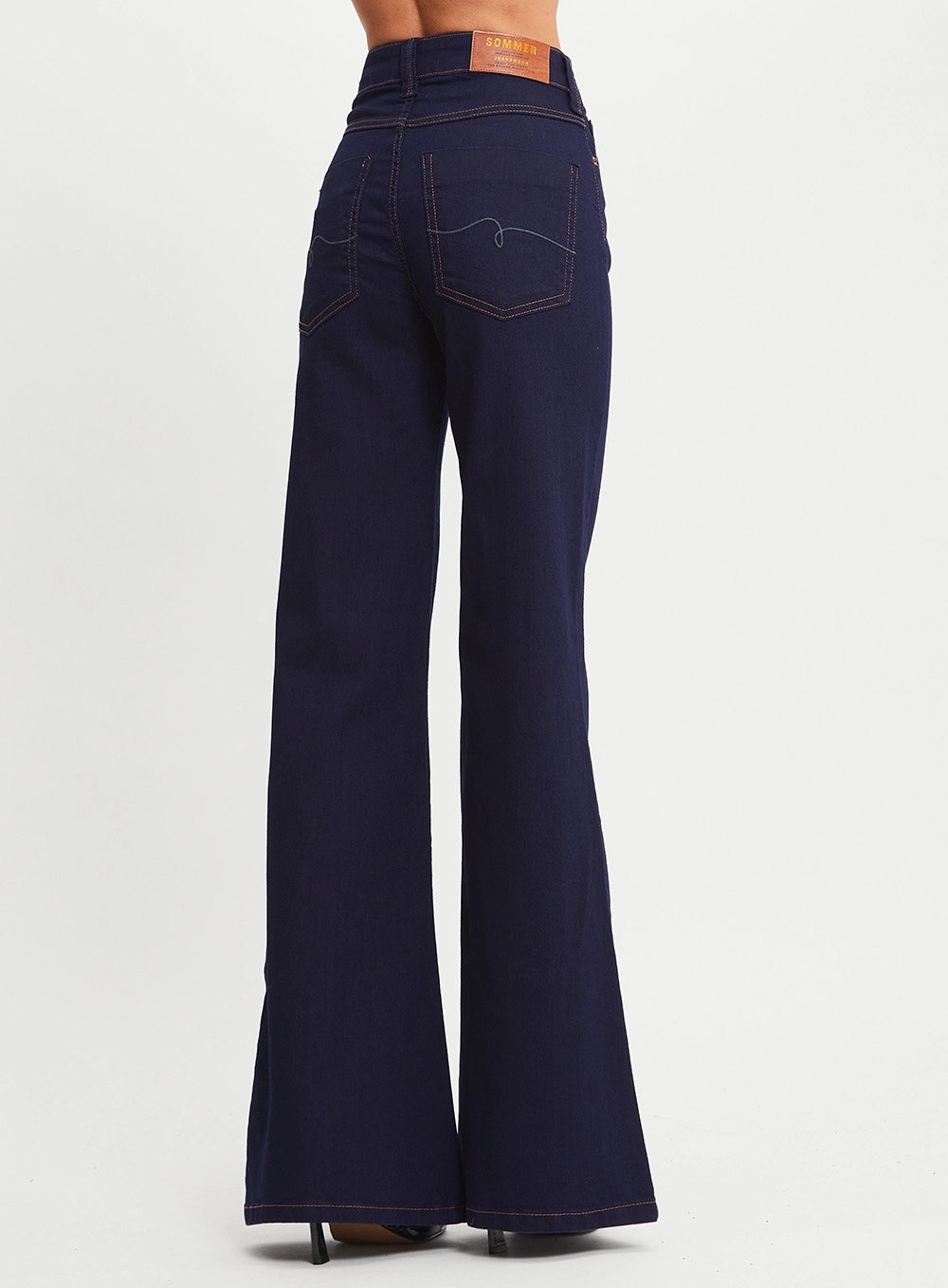 Calça Jeans Feminina Flare Índigo 3