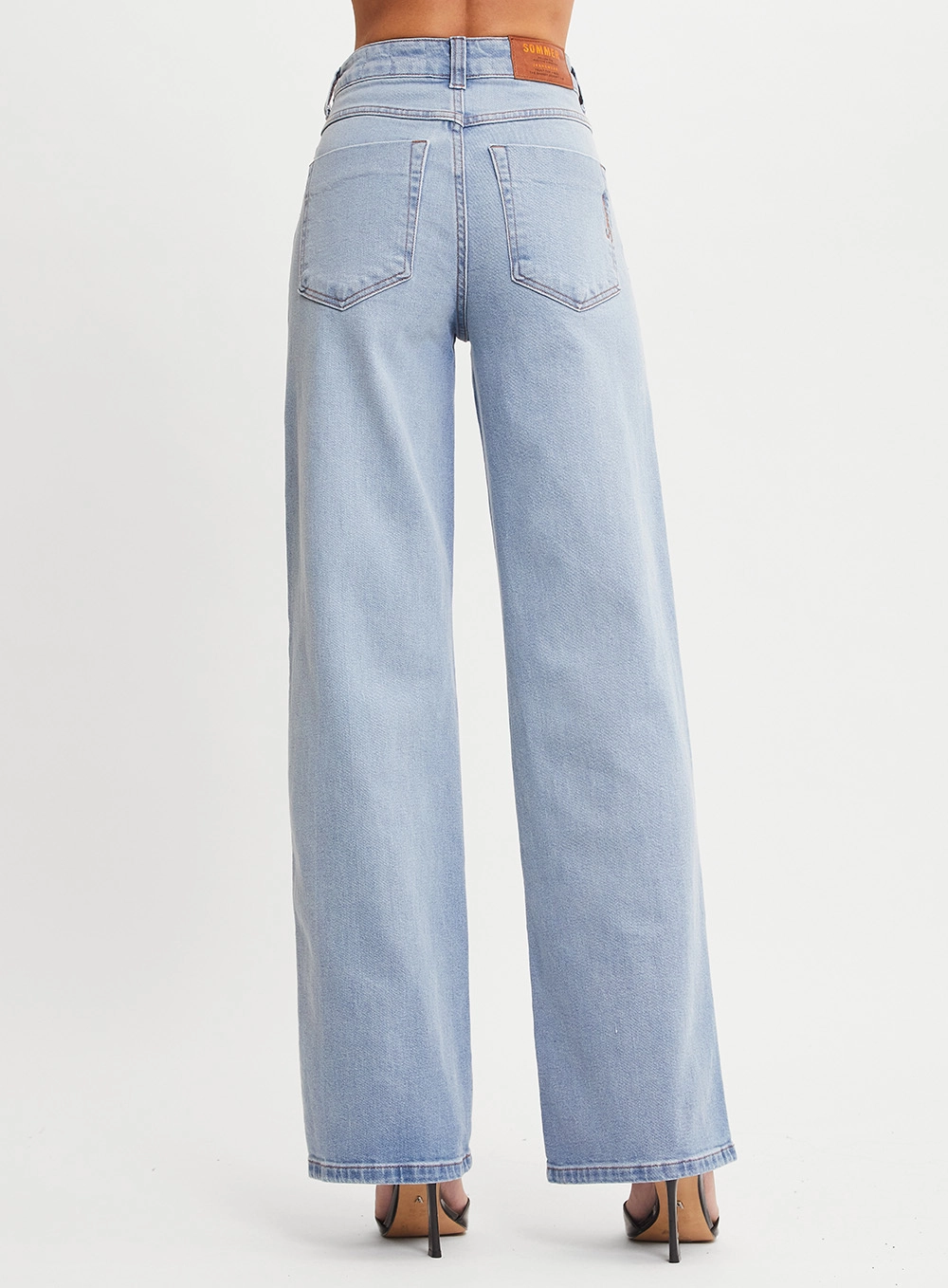 Calça Jeans Slim Feminina Reta Índigo 3