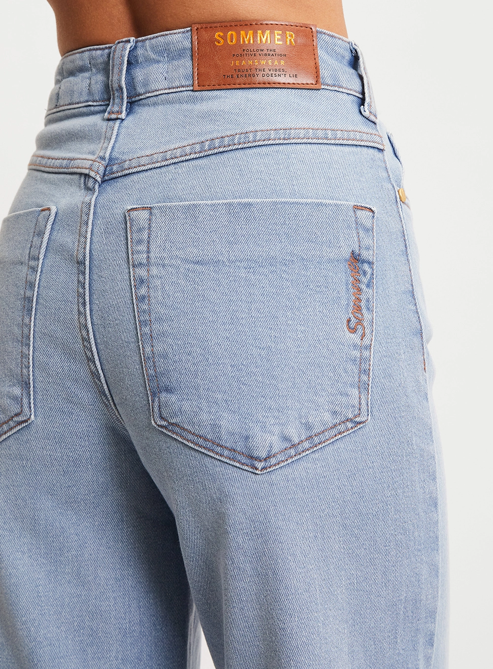 Calça Jeans Slim Feminina Reta Índigo 4