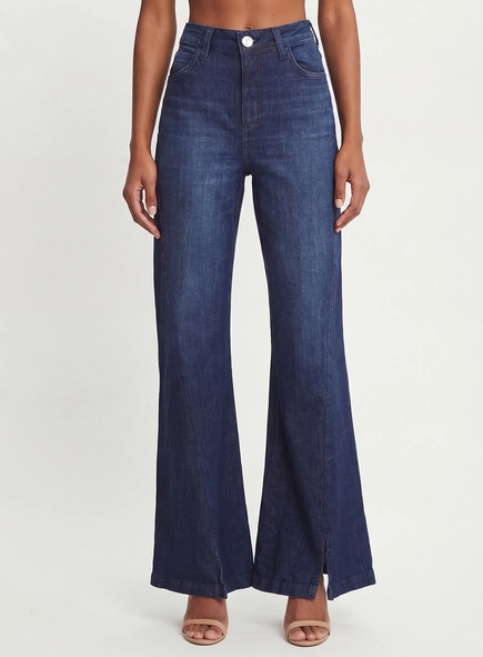 Calça Jeans Flare