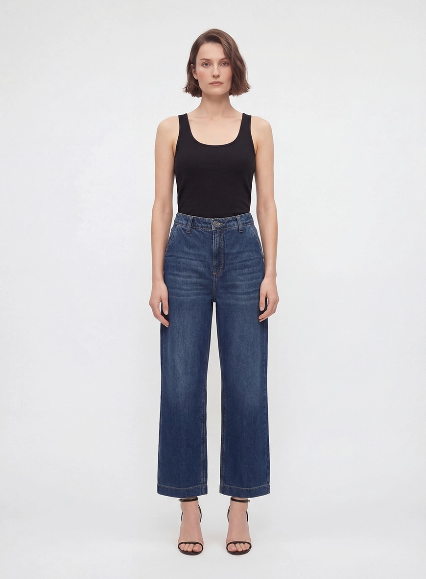 Calça Jeans Baggy Índigo 1