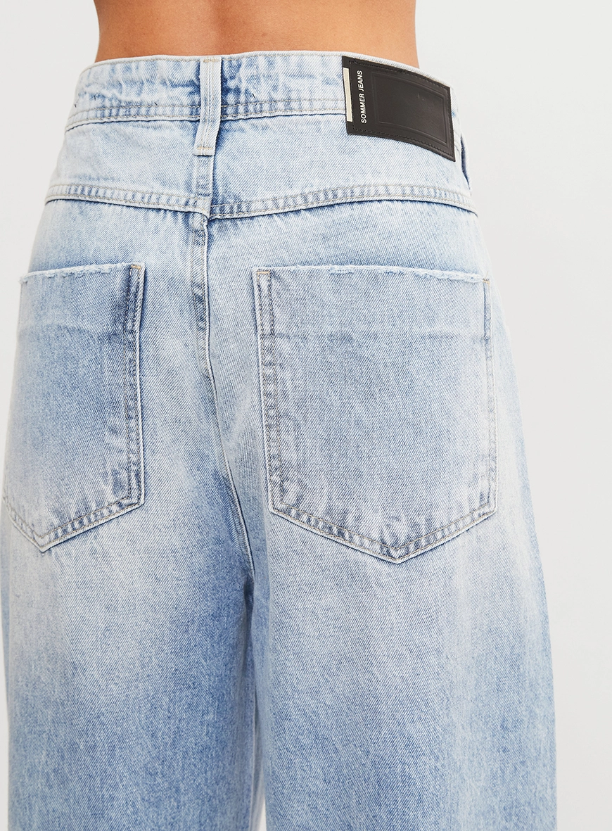 Calça Jeans Baggy Índigo 4