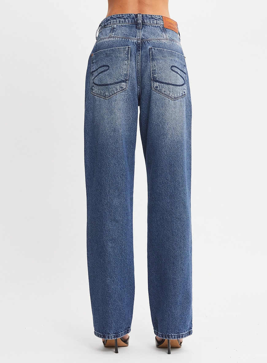 Calça Jeans Reta Índigo 2