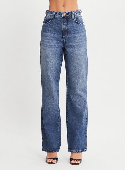 Calça Jeans Reta