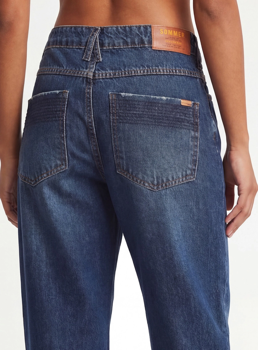 Calça Jeans Reta Índigo 4