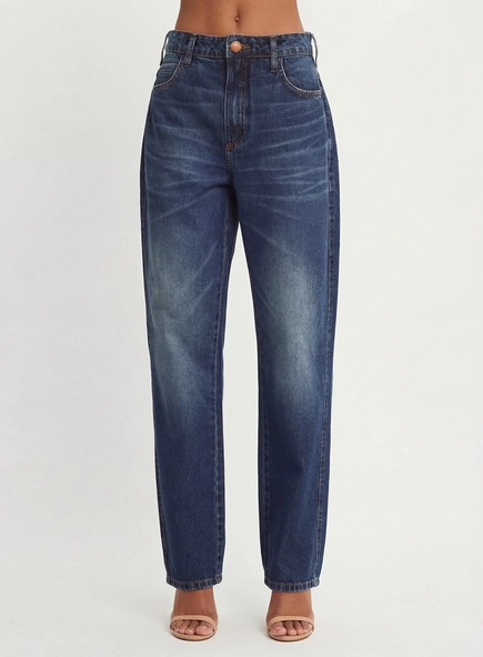 Calça Jeans Reta