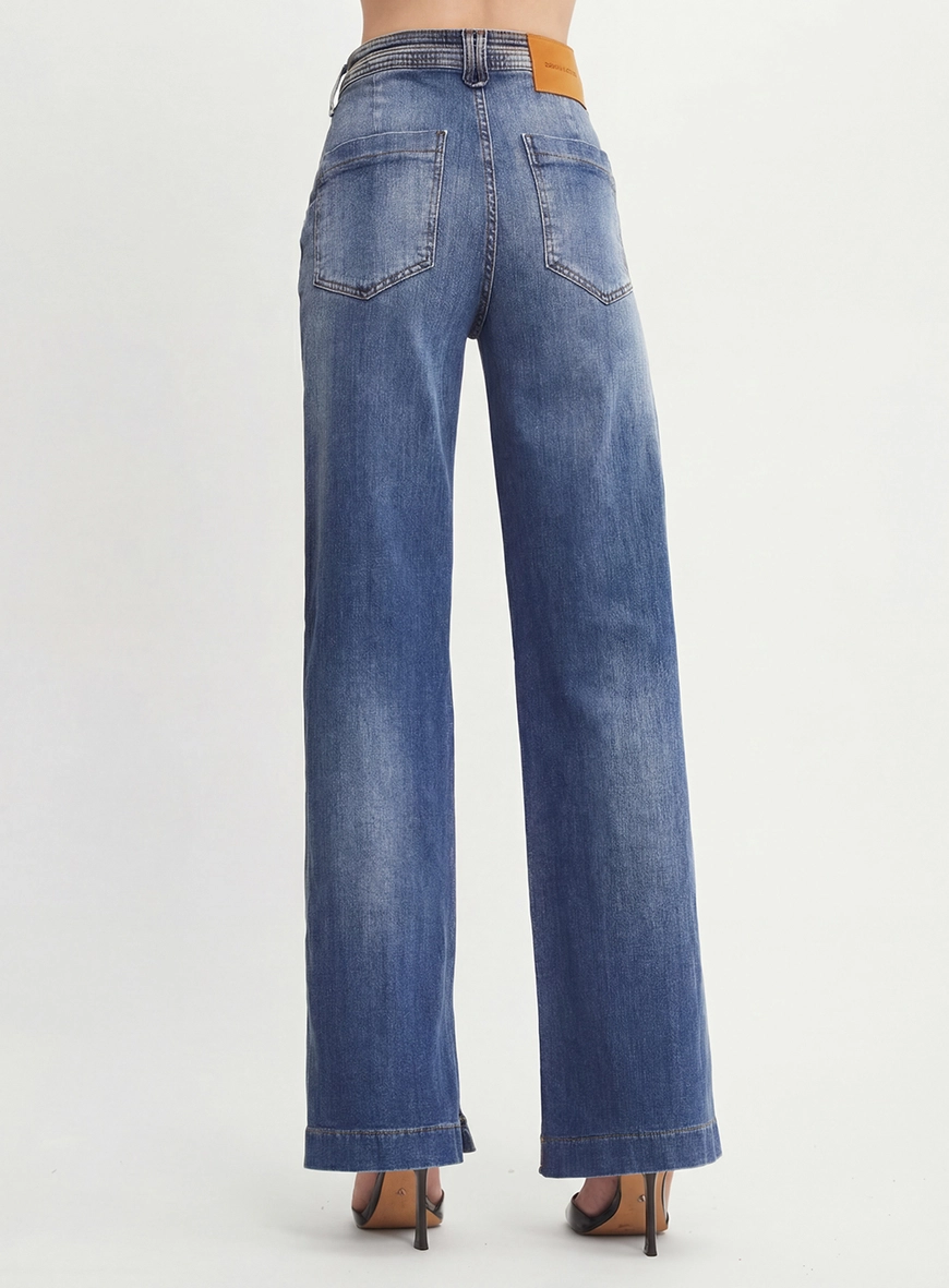 Calça Jeans Reta Slim Índigo 3
