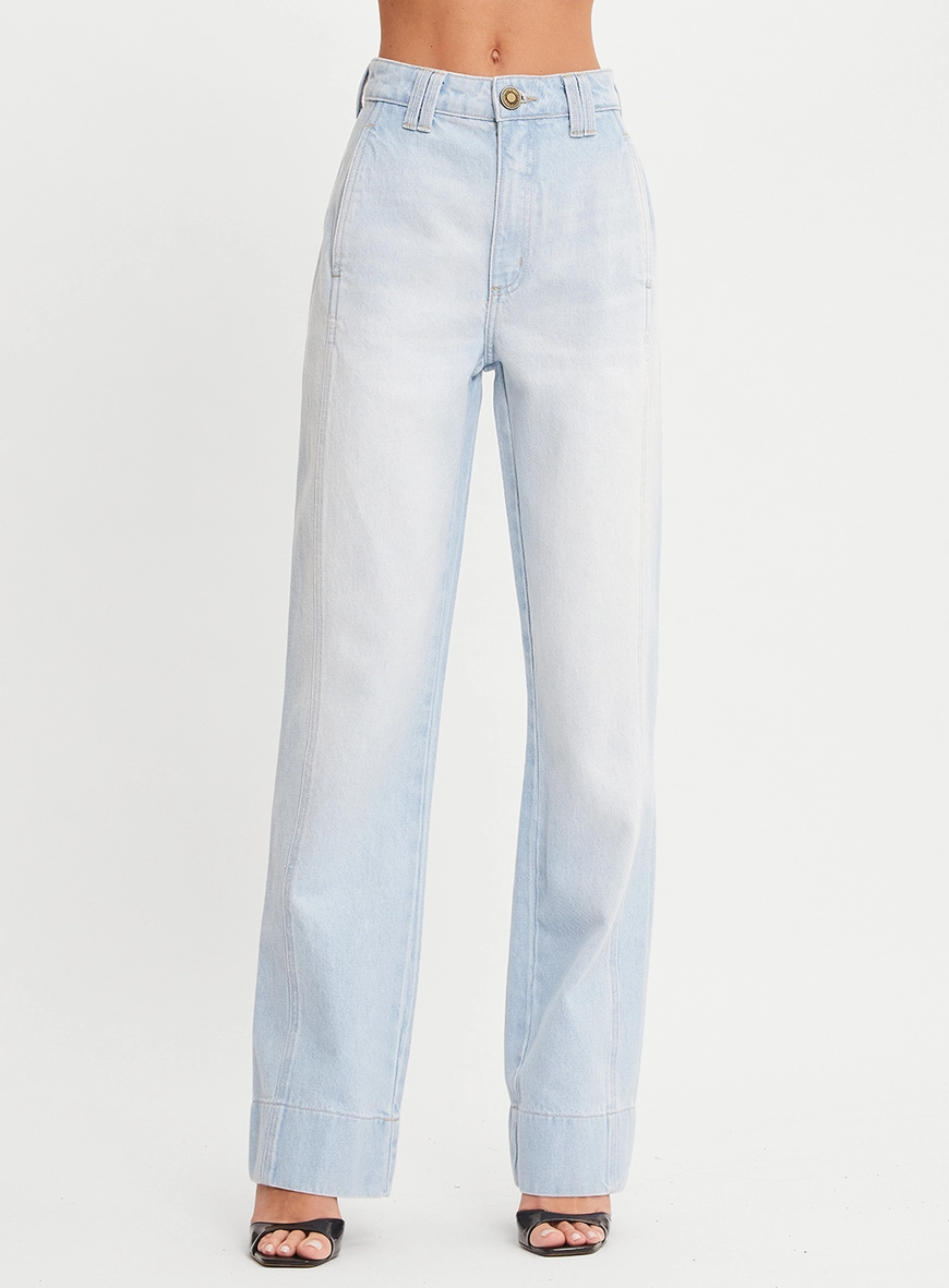 Calça Jeans Reta Índigo 2