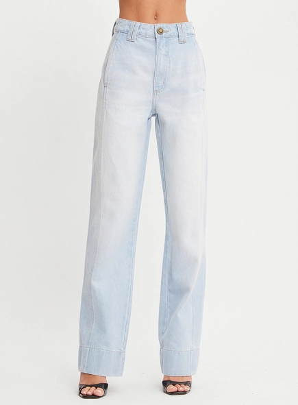 Calça Jeans Reta