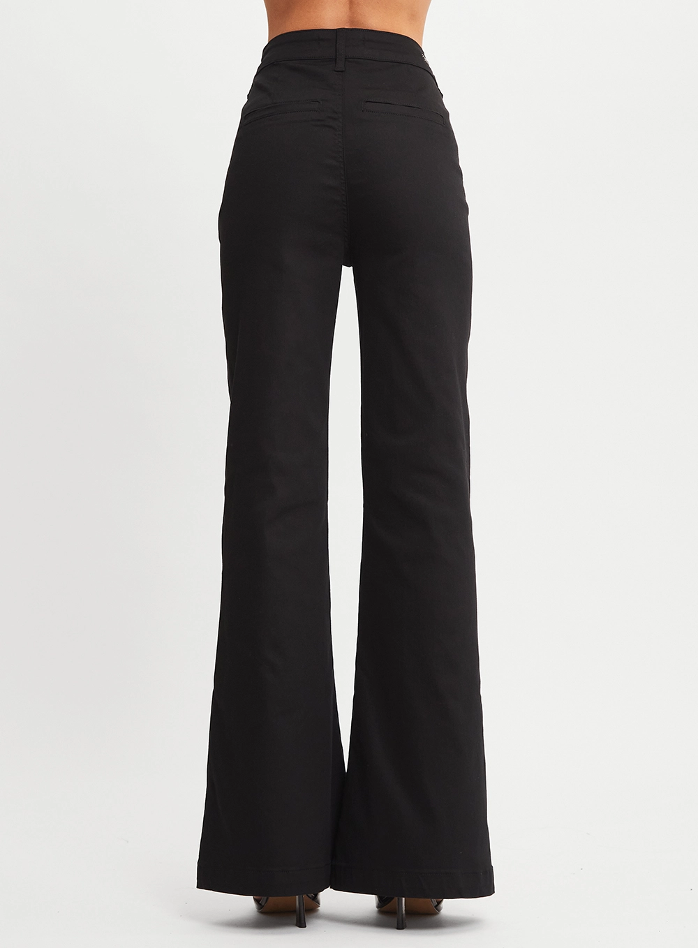 Calça Flare Feminina Preto 3