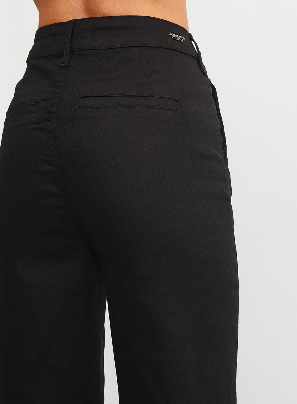 Calça Flare Feminina Preto 4