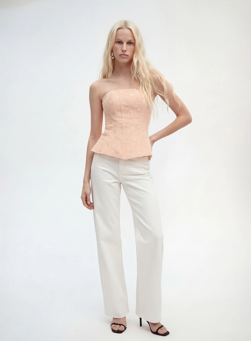 Calça Sarja Reta Slim Off Shell 1
