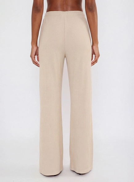 Calça Feminina New Flare Texturizada