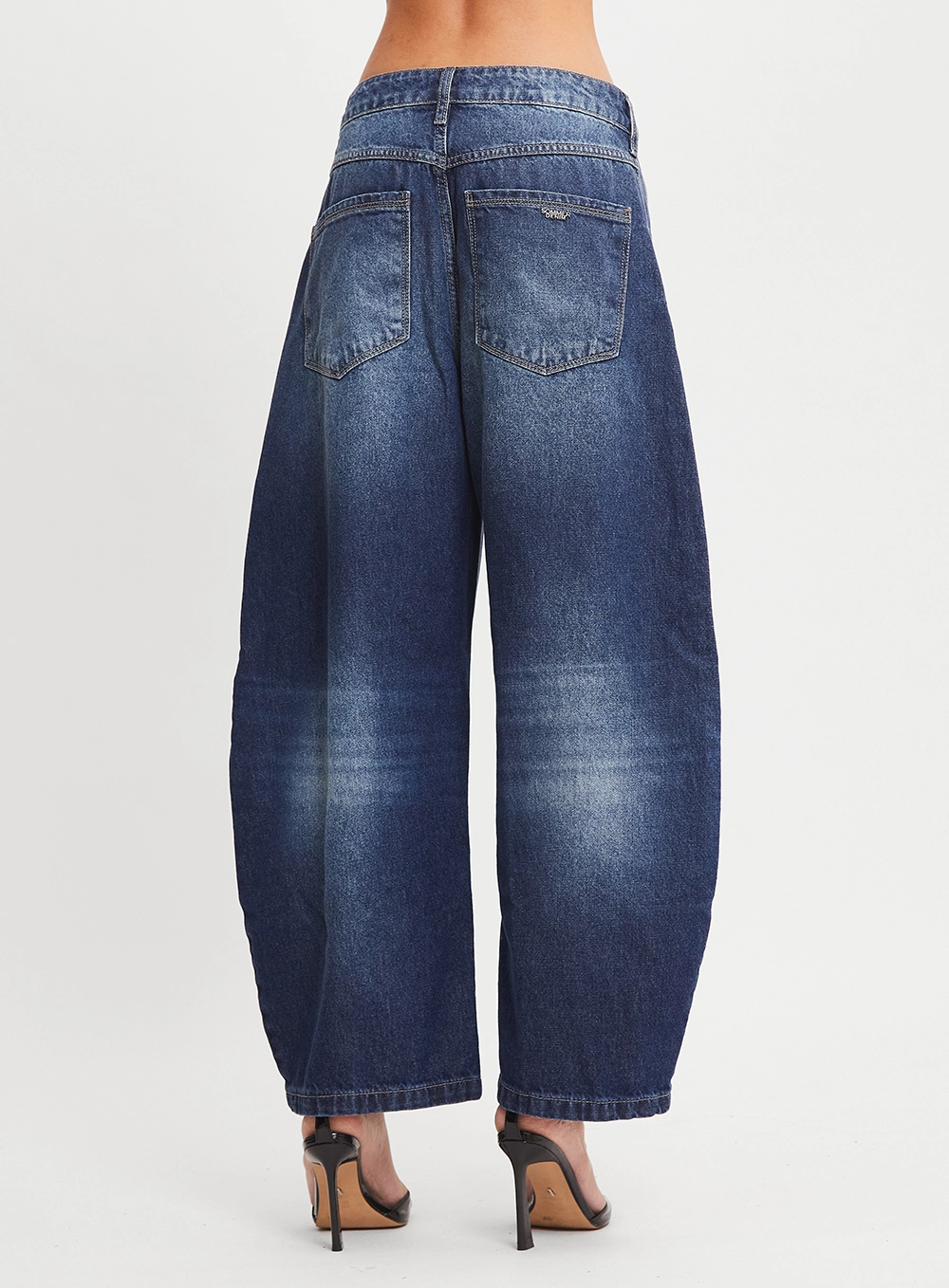 Calça Jeans Feminina Barrel Índigo 3
