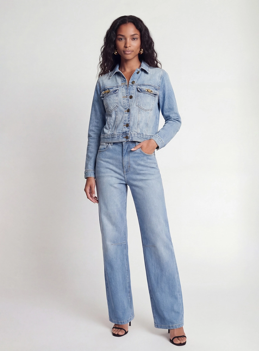 Jaqueta Jeans Feminina Comfort Índigo 3