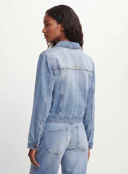 Jaqueta Jeans Feminina Comfort